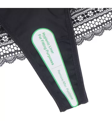 Braguita de encaje con talle bajo | Loto Atelier
