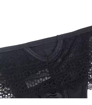 Braguita de encaje con talle bajo | Loto Atelier