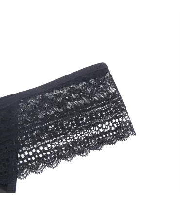 Braguita de encaje con talle bajo | Loto Atelier