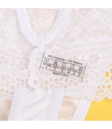 Braguita de encaje con talle bajo | Loto Atelier
