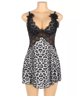 Babydoll de leopardo
