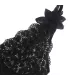 Babydoll leopardo con encaje floral | Loto Atelier
