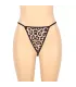 Babydoll leopardo con encaje floral | Loto Atelier