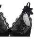 Babydoll leopardo con encaje floral | Loto Atelier