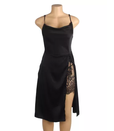 Camisón sexy con espalda descubierta