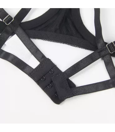 Conjunto de sujetador sexy con lazo