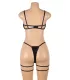 Conjunto de sujetador sexy con lazo
