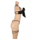 Conjunto de sujetador sexy con lazo