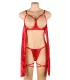 Conjunto de sujetador sexy con lazo