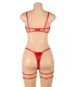 Conjunto de sujetador sexy con lazo