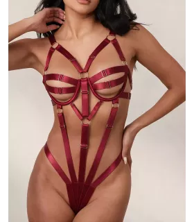 Body de bondage sexy ajustable