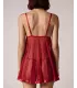 Camisón de noche con encaje y pedrería | Loto Atelier