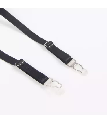 Conjunto de sujetador morado bordado