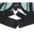 Conjunto de sujetador push-up de malla y encaje