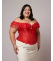 Corset Amapola de encaje