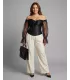 Corset Peonía con mangas largas | Loto Atelier