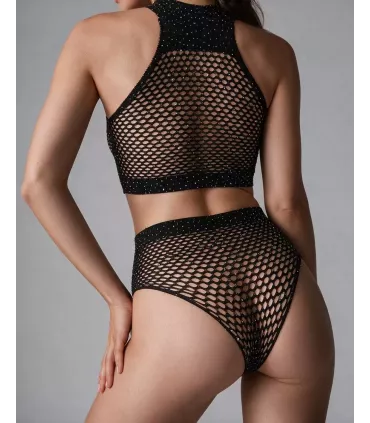 Conjunto Verbena de rejilla con pedrería | Loto Atelier