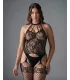 Bodystocking con estampado floral | Loto Atelier