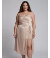 Camisón sexy con espalda descubierta