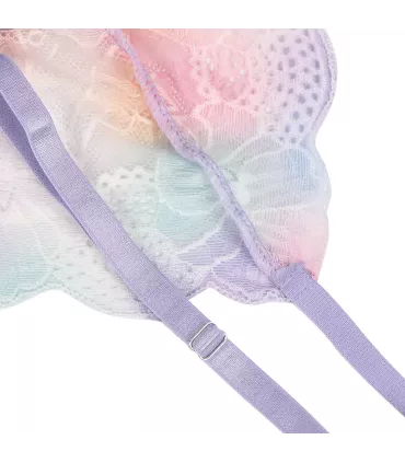 Babydoll floral abierto y vaporoso | Loto Atelier