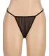 Bodydoll con escote en V negro