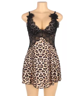 Babydoll de leopardo