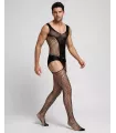 Bodystocking con aberturas llamativas