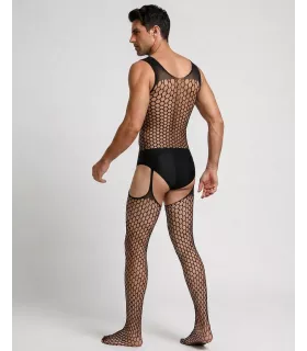 Bodystocking con aberturas llamativas