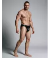 Tanga Gladiolo de encaje y efecto serpiente