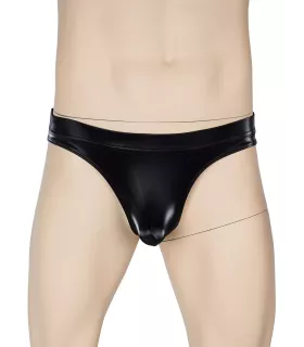 Tanga Gladiolo de encaje y efecto serpiente