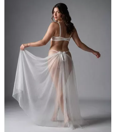 Tanga Azahar con velo | Loto Atelier