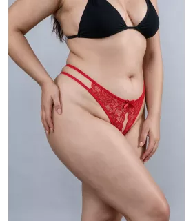 Braguita Azalea con lazo y abertura | Loto Atelier