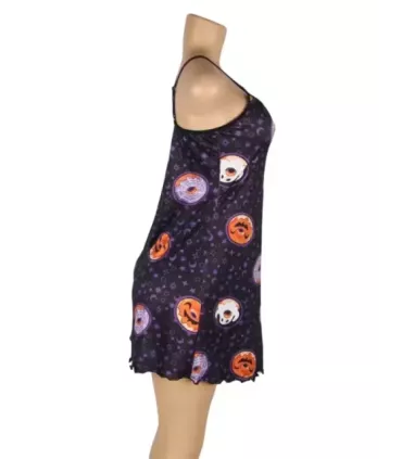 Print Suspender Home Wear Pajama 11