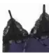 V-neck Sleepwear Backless Modal Nightdress with G String 6