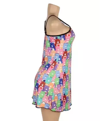 Print Suspender Home Wear Pajama 5
