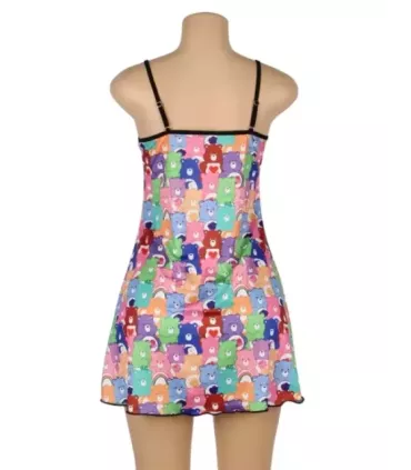 Print Suspender Home Wear Pajama 6