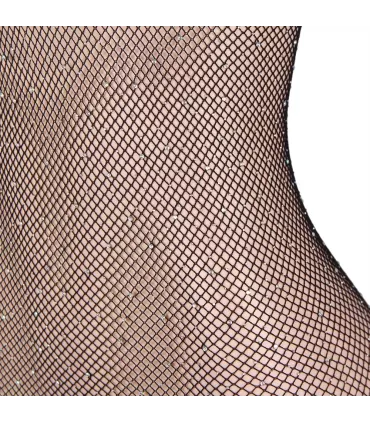 Body manga larga con estampado de rombos | Loto Atelier