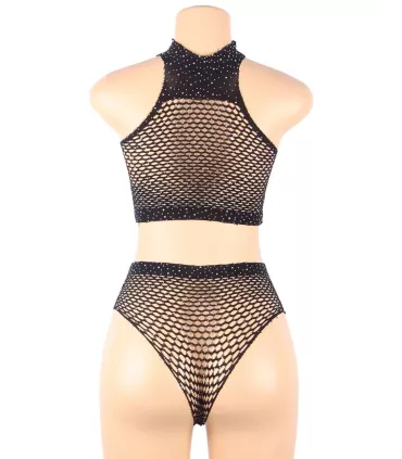 Conjunto de rejilla con pedrería | Loto Atelier