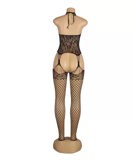 Bodystocking con estampado floral