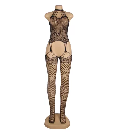Bodystocking con estampado floral | Loto Atelier