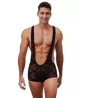 Traje de cuerpo de encaje | Loto Atelier