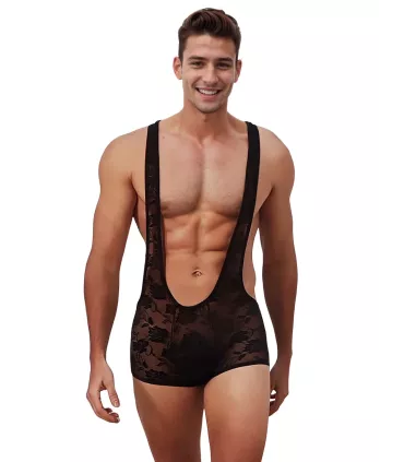 Traje de cuerpo de encaje | Loto Atelier