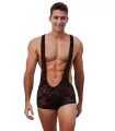 Traje de cuerpo de encaje sexy