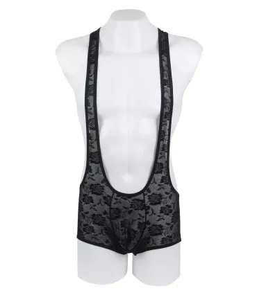 Traje de cuerpo de encaje | Loto Atelier