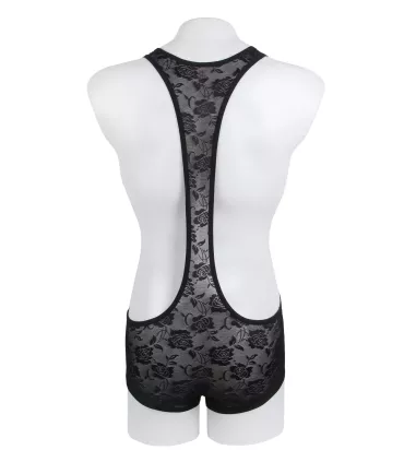 Traje de cuerpo de encaje | Loto Atelier