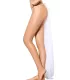 Braguita tanga blanca transparente | Loto Atelier